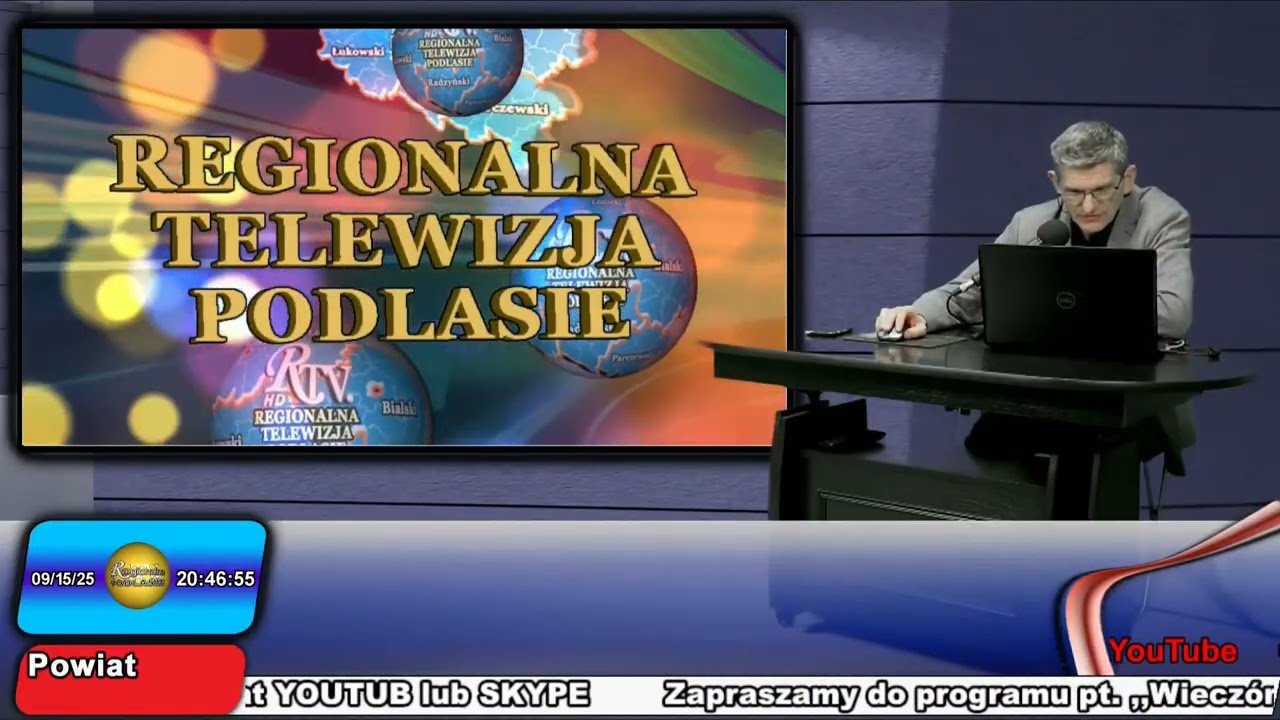 ,,Wiecz&oacute;r z Regionalna TV. Podlasie