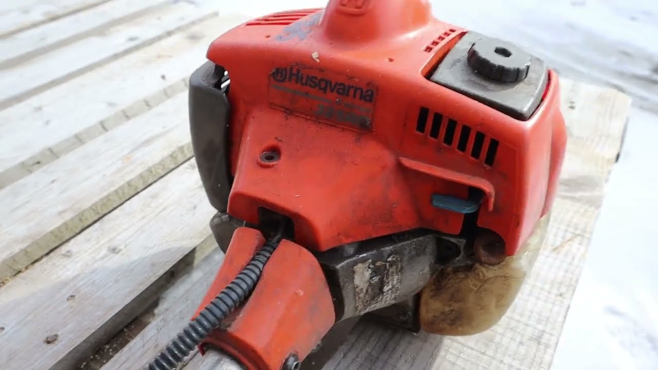 Husqvarna 325RDX brushcutter disassembly for spare parts