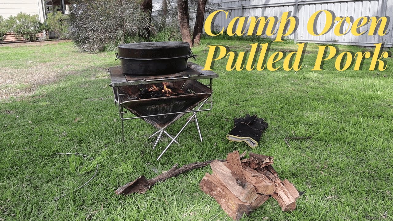 Camp Oven Pulled Pork | Camp Oven Cooking in Lockdown