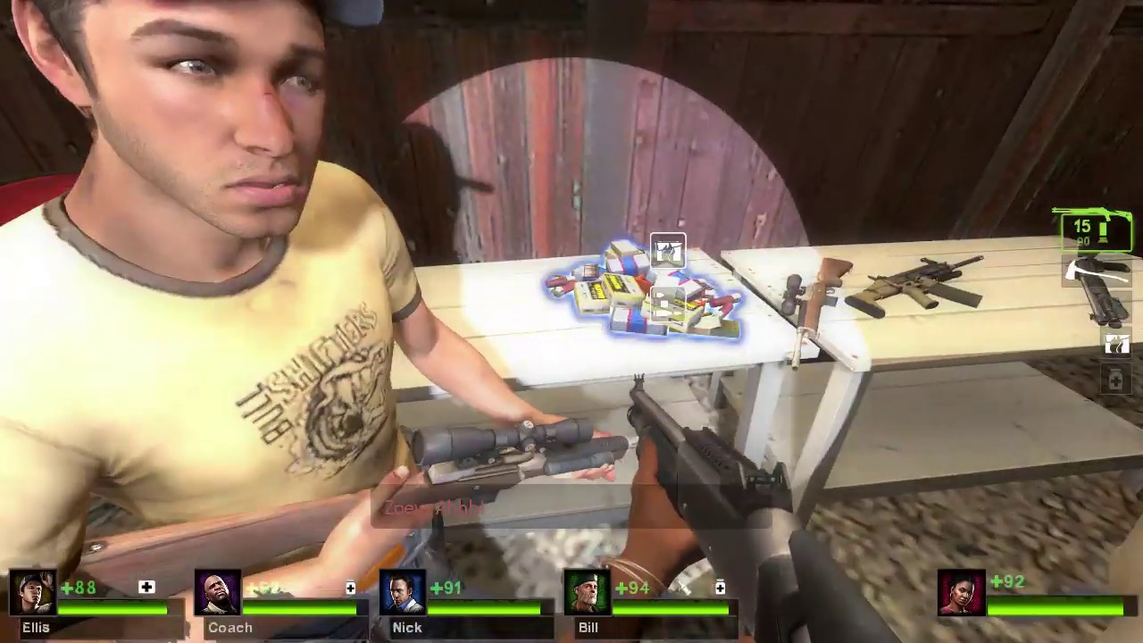 Left 4 Dead 2 - Custom Campaign Half Life 2 White Forest With All 8 Survivors Gameplay (As Rochelle)