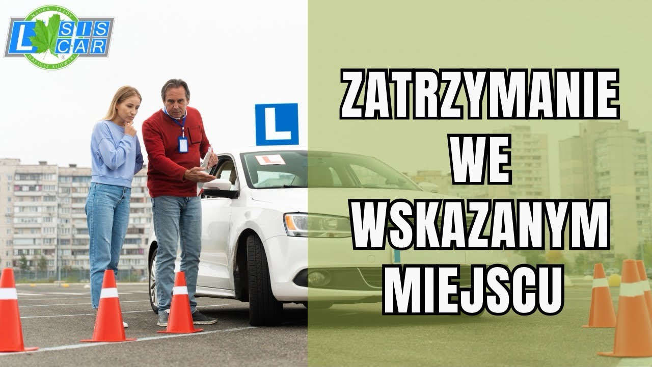 Hamowanie do zatrzymania we wskazanym miejscu 🚗 [Porady Egzaminatora]
