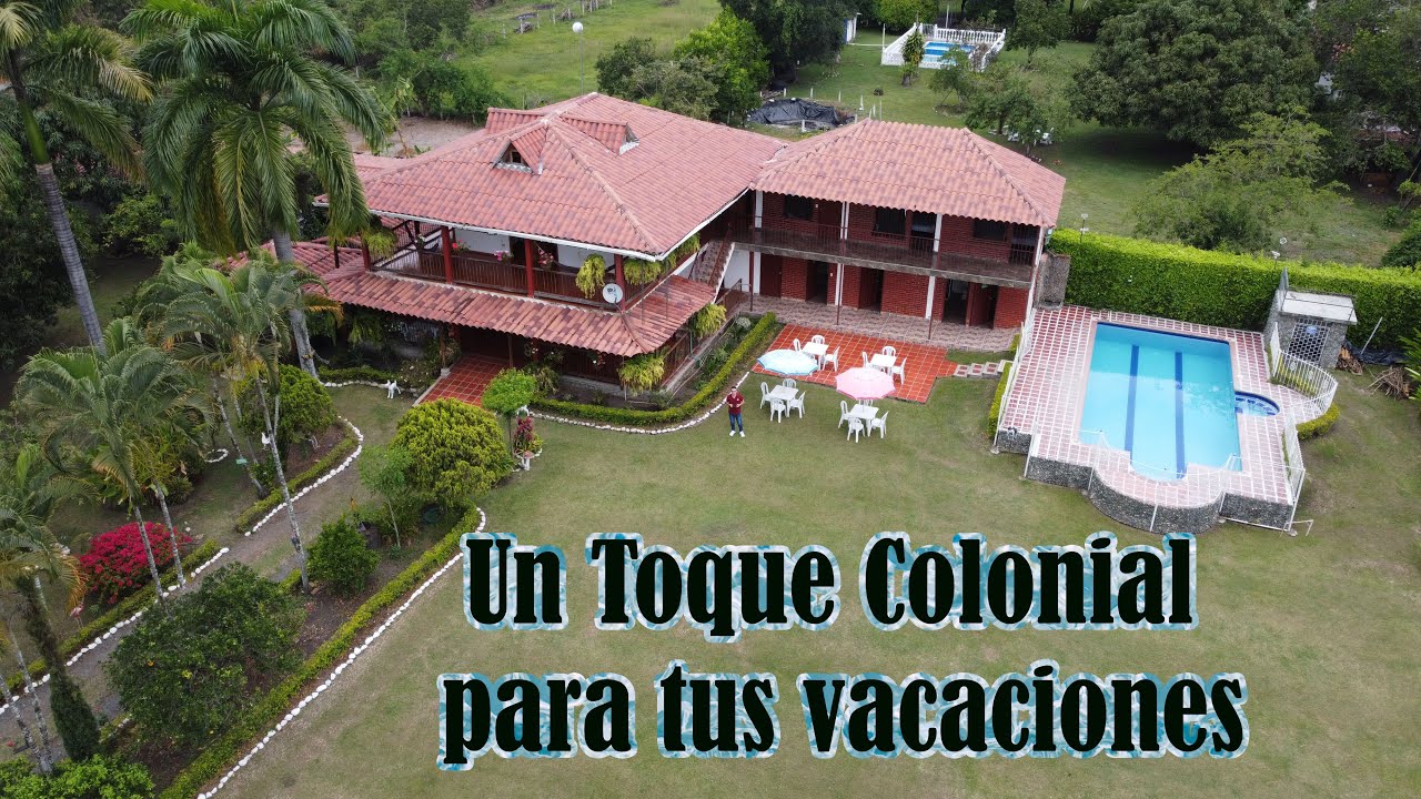 FINCA con un Toque Colonial para tus vacaciones en Santa Elena. 💑3116239407 - 3173134686. Einstein🥂