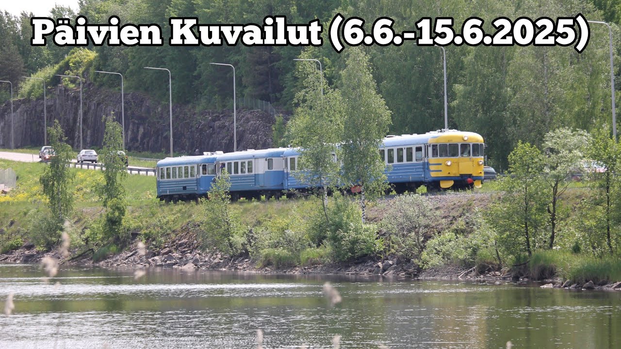 Päivien Kuvailut (6.6.-15.6.2025) || Keisarijuna & Lappeenrannan vaihtotöitä