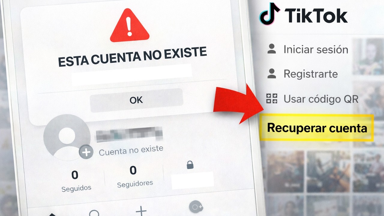 [OFICIAL] Cómo recuperar mi cuenta de TikTok 2026 ❌ SIN CONTRASEÑA SIN CORREO Y si “NO EXISTE”