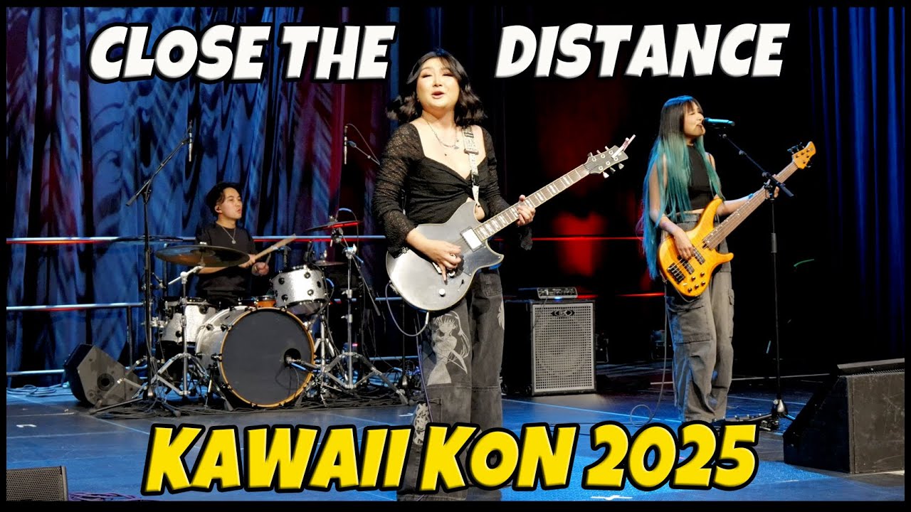 Kawaii Kon 2025 | Close the Distance Concert | Live Music | www.closethedistanceband.com | March 16,