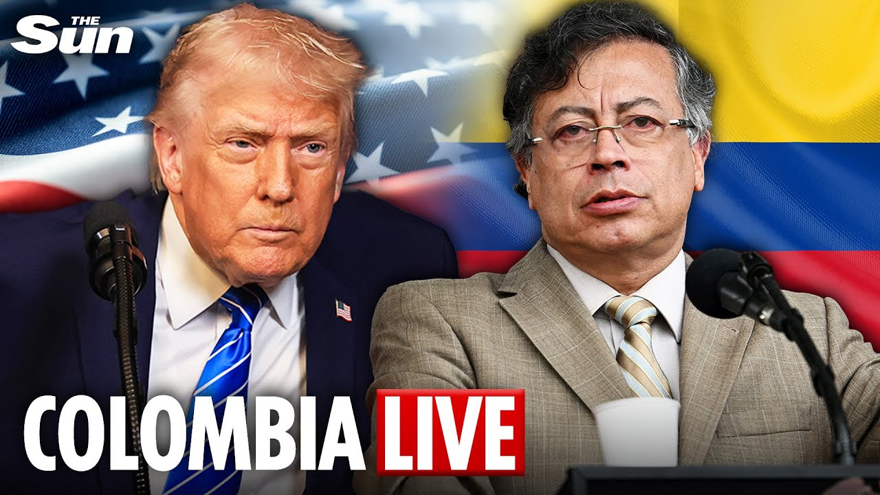 LIVE: Colombia&rsquo;s president calls for rallies in 'defence of national sovereignty' after Trump threat