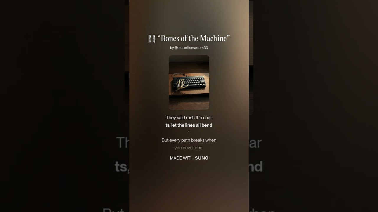 The Bone of the Machine 