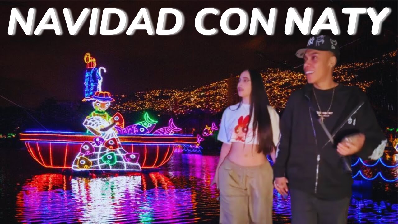 VIENDO ALUMBRADO NAVIDEÑO CON NATALIA SALAS Y LAURA SAHAR | JUANFER LA MATA