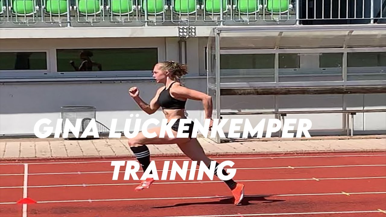 Gina Lückenkemper - Training Compilation