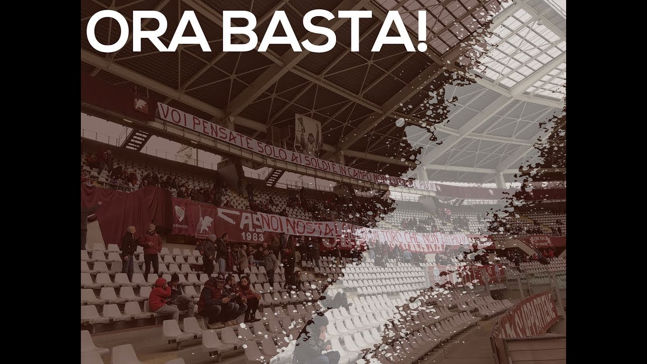 ORA BASTA! CONTESTAZIONE CURVA MARATONA [Torino-Fiorentina 1-2]