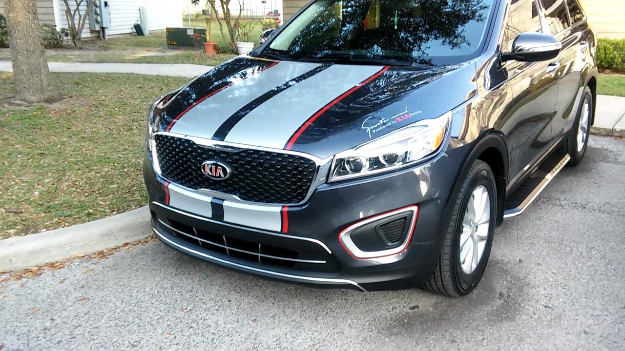 My custom 2017 Kia sorento