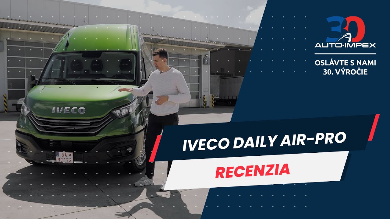 Iveco Daily s podvozkom AirPro – Nezastaviteľný pracovný stroj!
