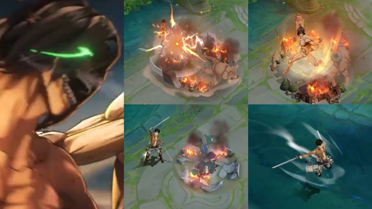 EREN YEAGER ZHANG FEI | PRECIOUS TIER | HONOR OF KINGS x ATTACK ON TITAN