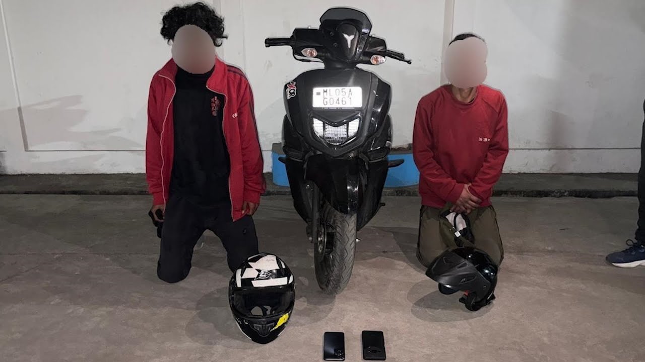 Kem ki pulit ar ngut ki nong thombor bad lute phone ha Shillong