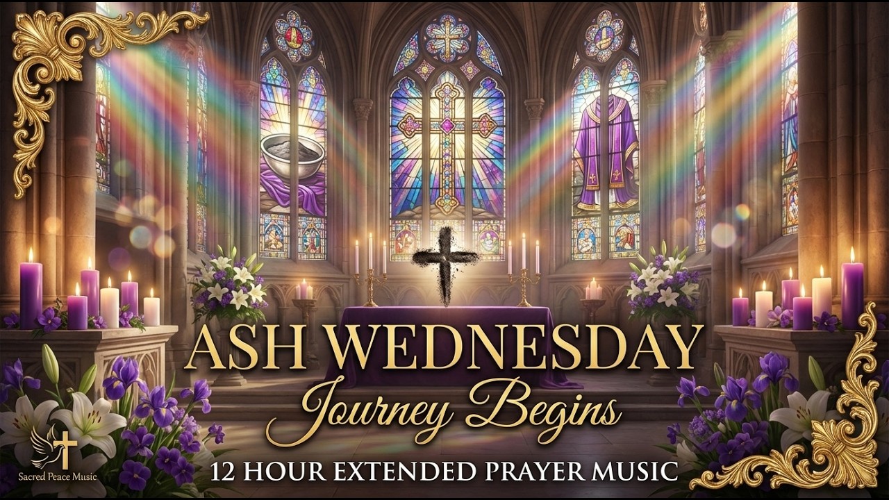 Ash Wednesday Hymns 2026- 20 Minute Majestic Prayer Music | Glorious Lenten Worship