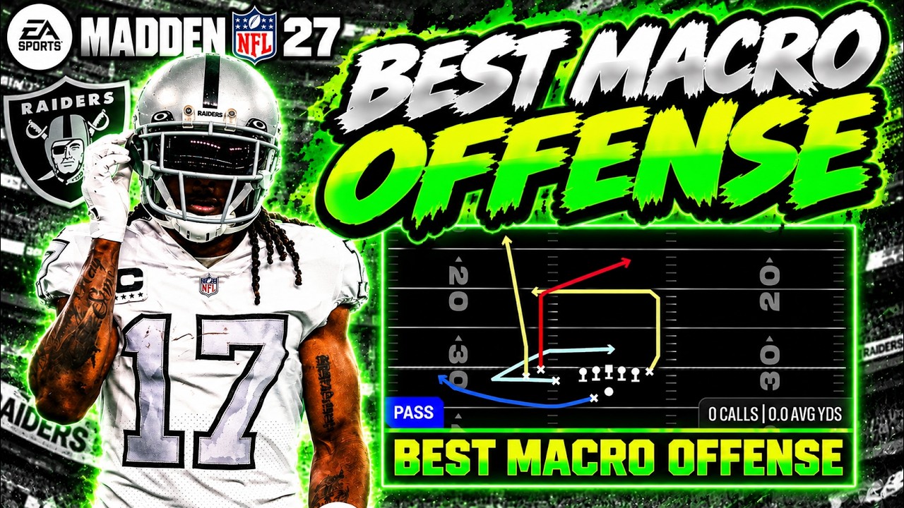 ЛУЧШАЯ МАКРО-АТАКА В MADDEN 27! (В 10 РАЗ ЭФФЕКТИВНЕЕ)