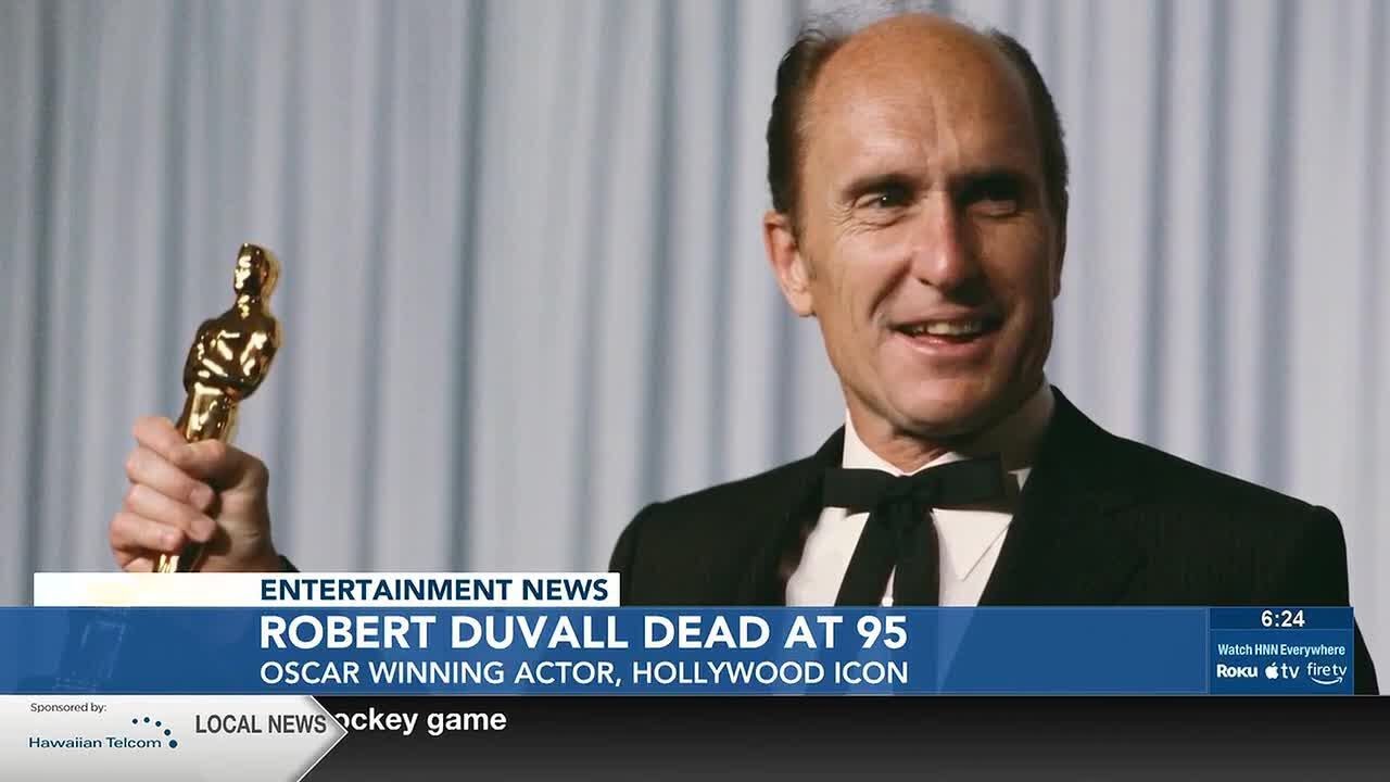 Entertainment: Robert Duvall passing