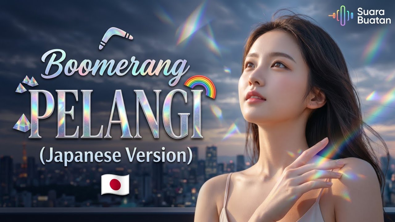 Boomerang - Pelangi (🇯🇵 Japan Version) | 虹色 (Nijiiro) | Cover SUARA BUATAN