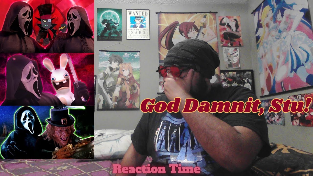 Silva Crow Reacts - Ghostface vs Black Hat, Rabbids, and The Leprechaun