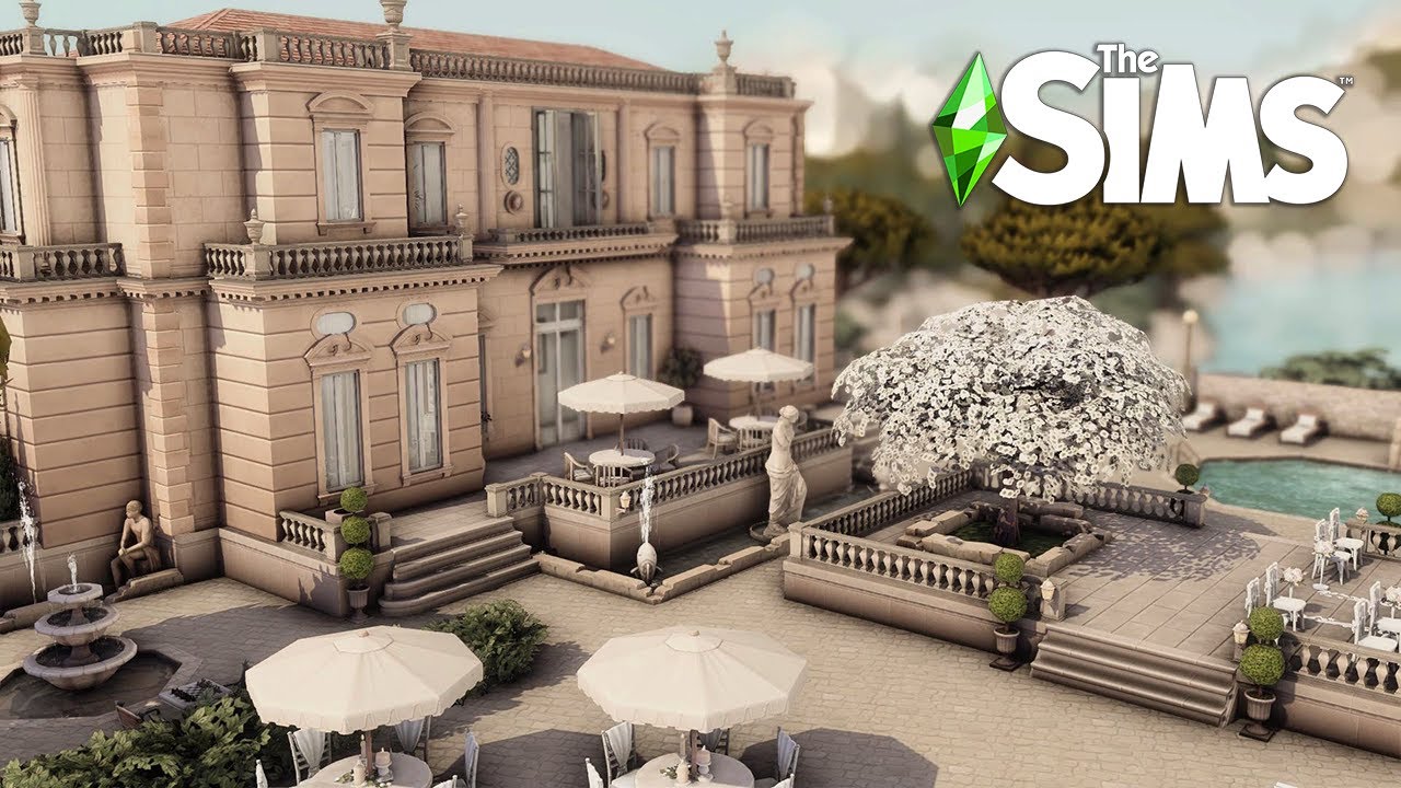 РОМАНТИЧЕСКИЙ МОТЕЛЬ В ТАРТОСЕ / The Sims 4 Скоростная сборка
