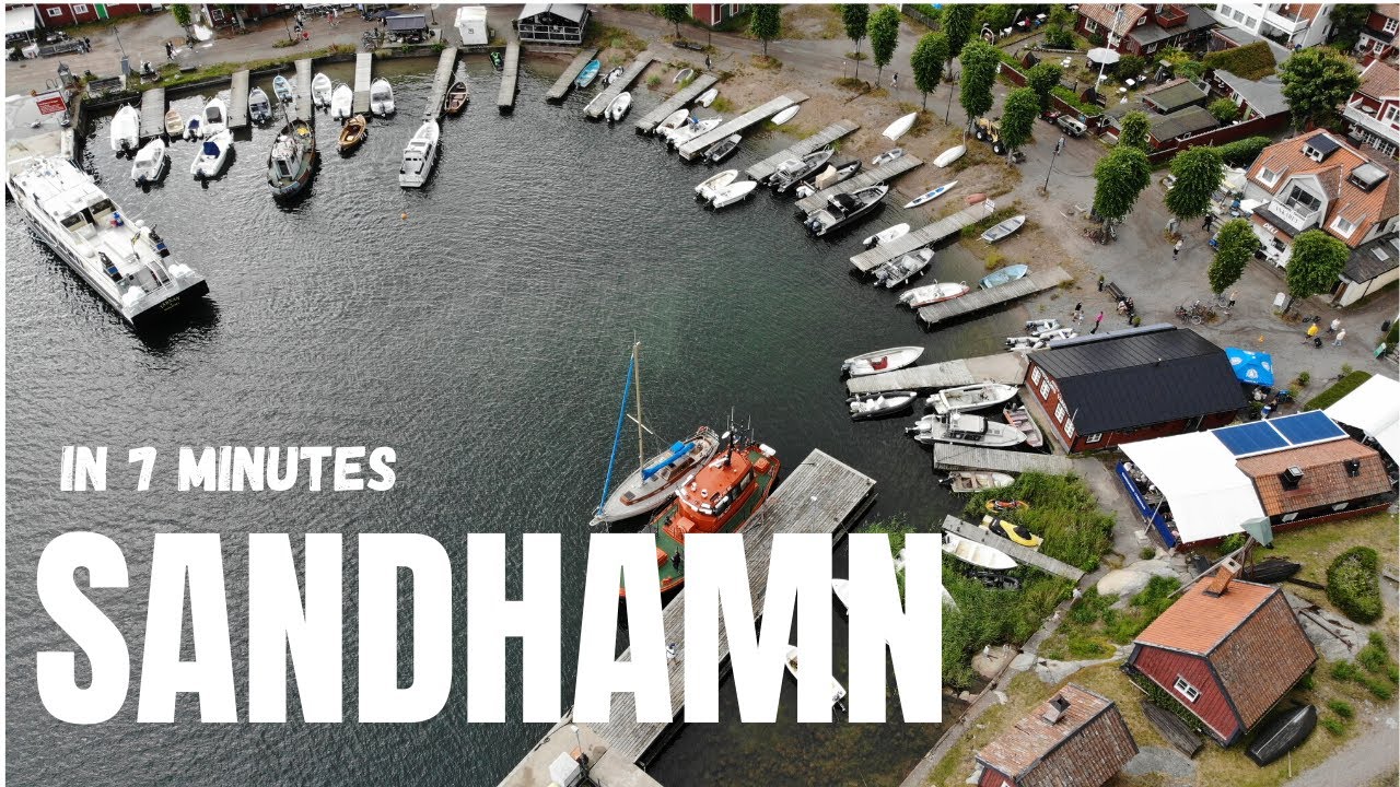 Sandhamn in 7 minutes ! I Travel Vlogs I Stockholm I Summer