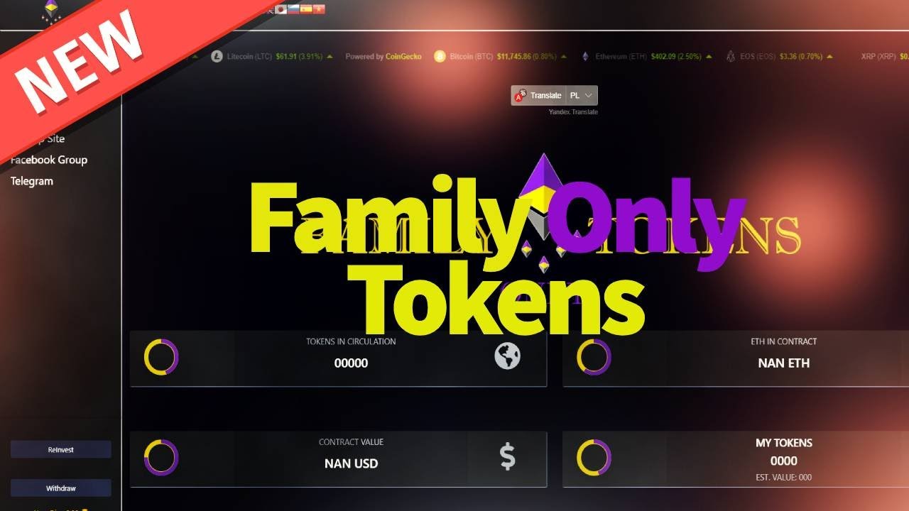 FamilyOnlyToken - Secure your future today with FOT