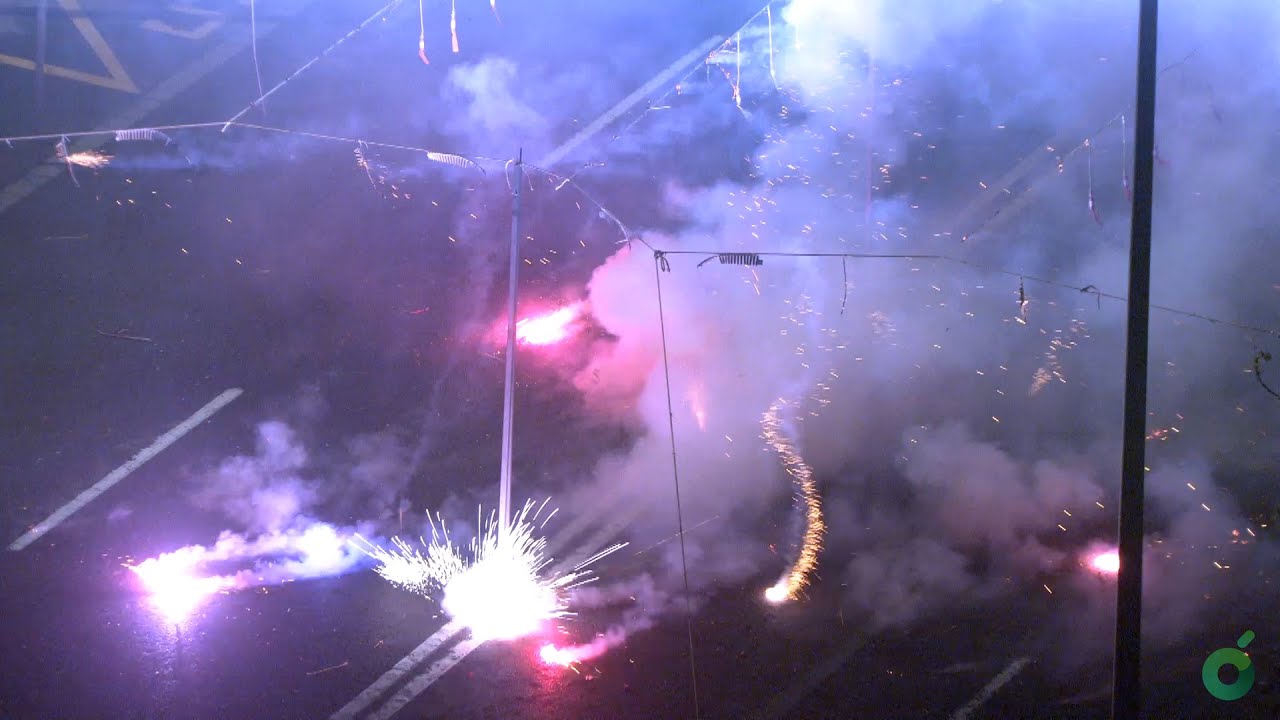 Mascletà Nocturna mixta multicolor 24-03-2022 Magdalena Castellón - Pirotecnia Caballer Fx (Moncada)