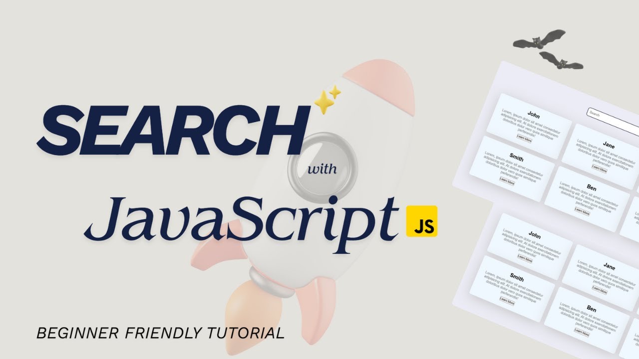 How To Create a Search Feature in JavaScript | Simple & Beginner-Friendly Tutorial
