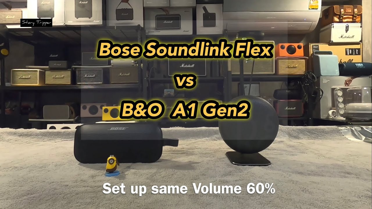 Bose Soundlink Flex против B&O A1 2nd (Gen2)