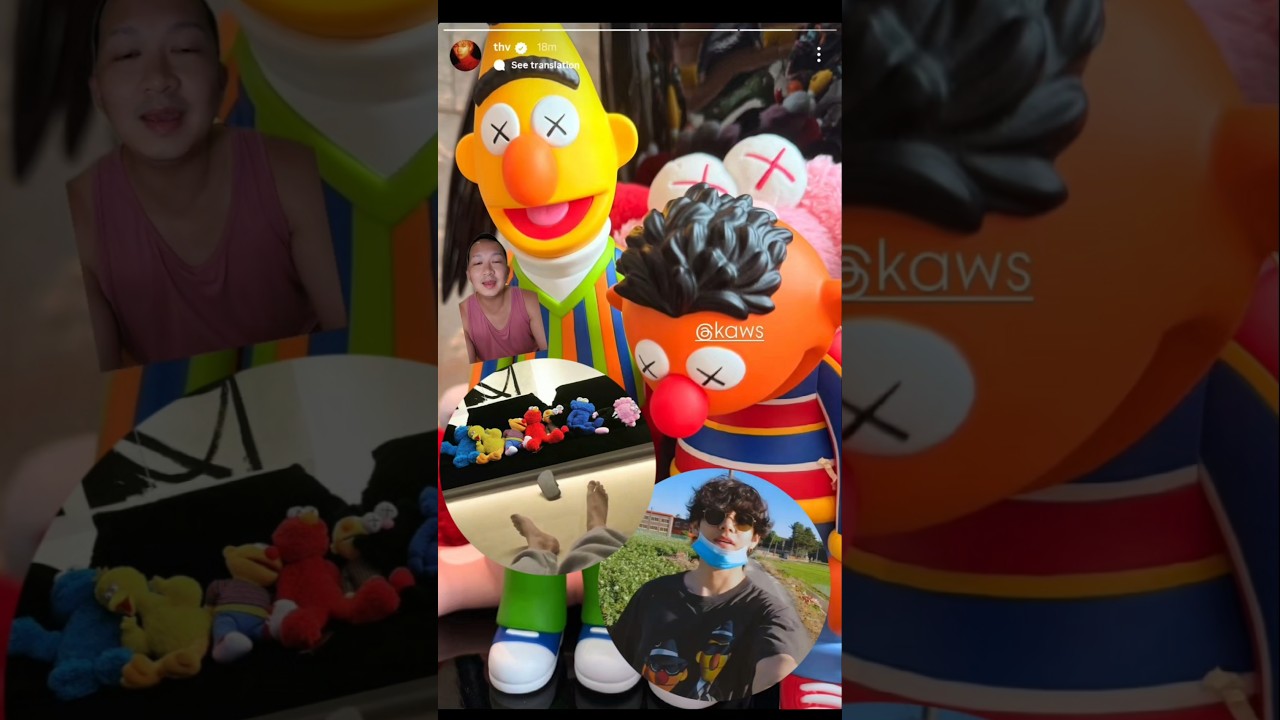 ТЫ ЧЕРТ ЗНАЕШЬ? #тэхён #бертандерни #kaws #taekook #kakulto #jungkook #alvesguerra