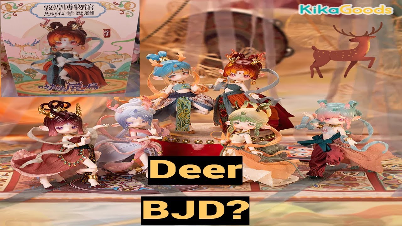 Antu China Dunhuang Nine Colored Deer BJD ~Blind Box Unboxing~ @kikagoods