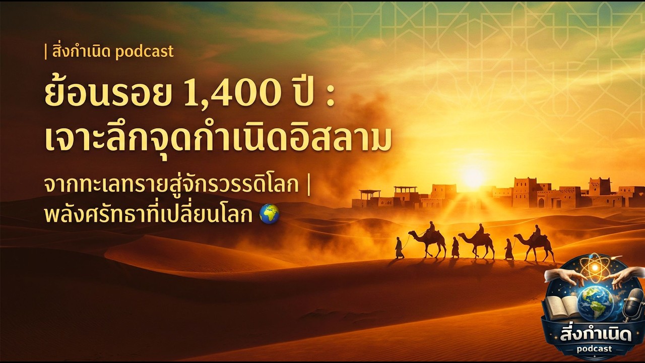 ย้อนรอย 1,400 ปี : เจาะลึก 🕌 จุดกำเนิดอิสลาม จากทะเลทรายสู่จักรวรรดิโลก | พลังศรัทธาที่เปลี่ยนโลก 🌍