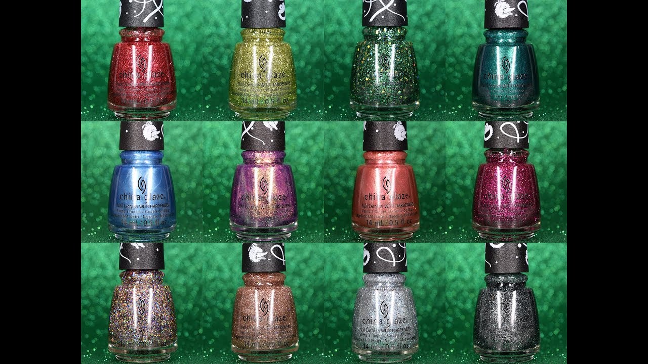 China Glaze | 50 Years And Counting (Holiday 2019) | Live Swatches