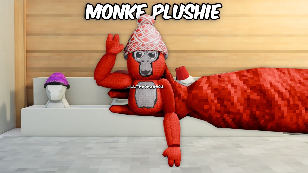 Making My Own Gorilla Tag Plushie