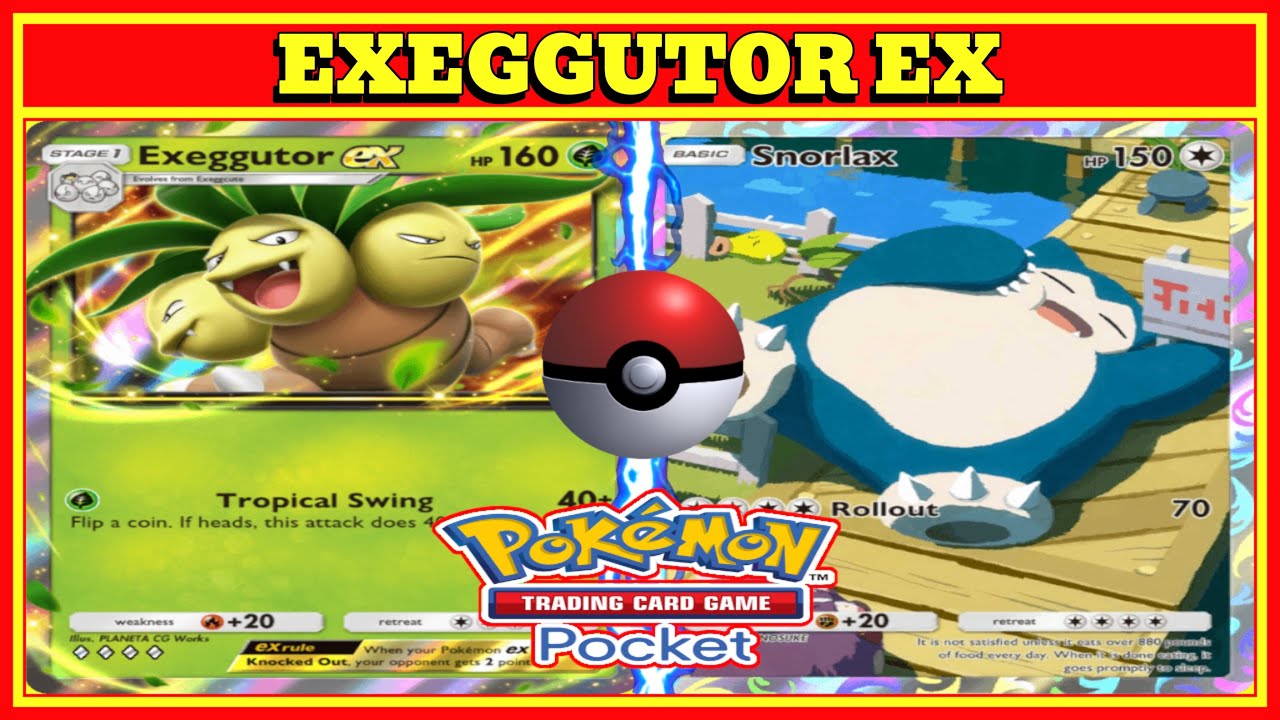 EXEGGUTOR EX ft. SNORLAX - META |DECK| [POKÉMON TCG POCKET]