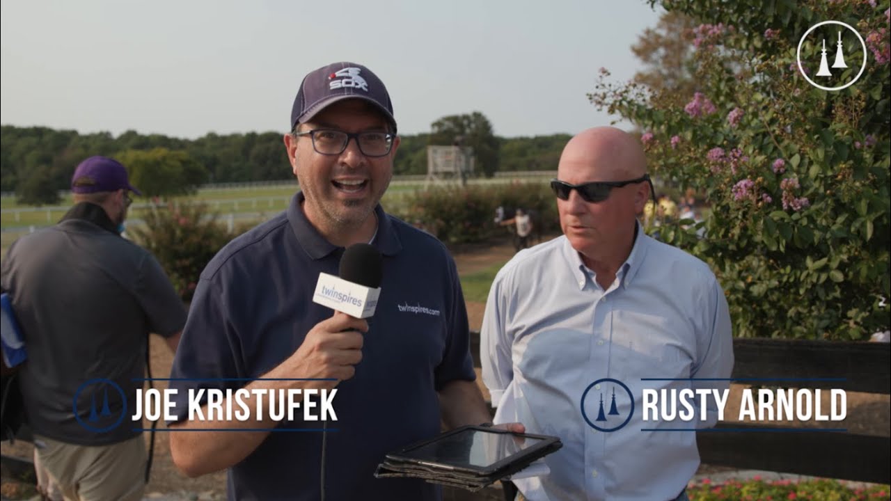 Joe talks with Rusty Arnold about Gear Jockey's win in the Turf Sprint