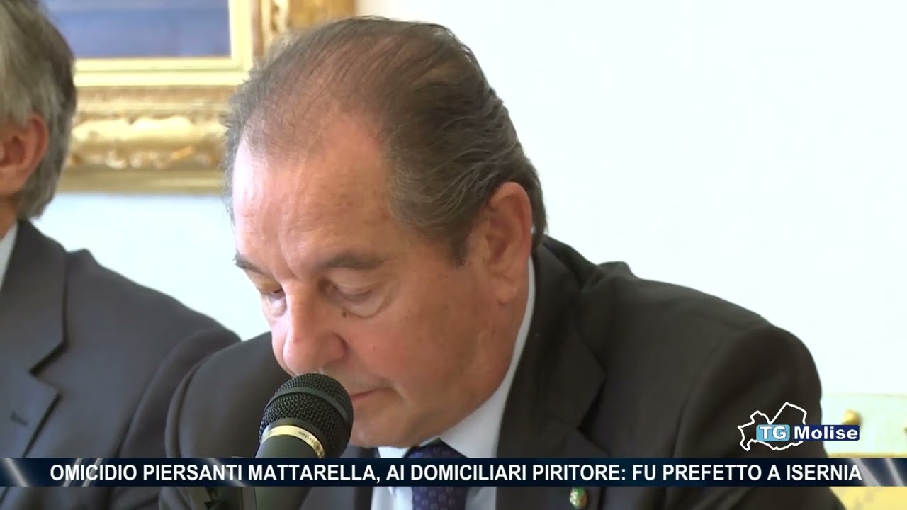 Omicidio Piersanti Mattarella, ai domiciliari Piritore: fu prefetto a Isernia