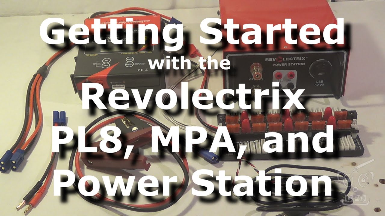 Revolectrix Cellpro Power Lab 8 (PL8) MPA PS Getting Started
