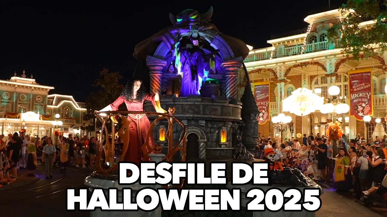 Desfile Mickey's Boo To You Halloween Parade de Disney World 2025