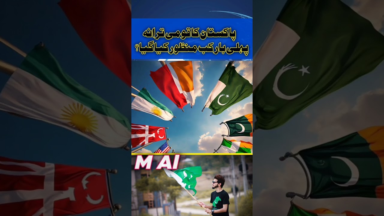 Pakistan anthem History |Live urdu 