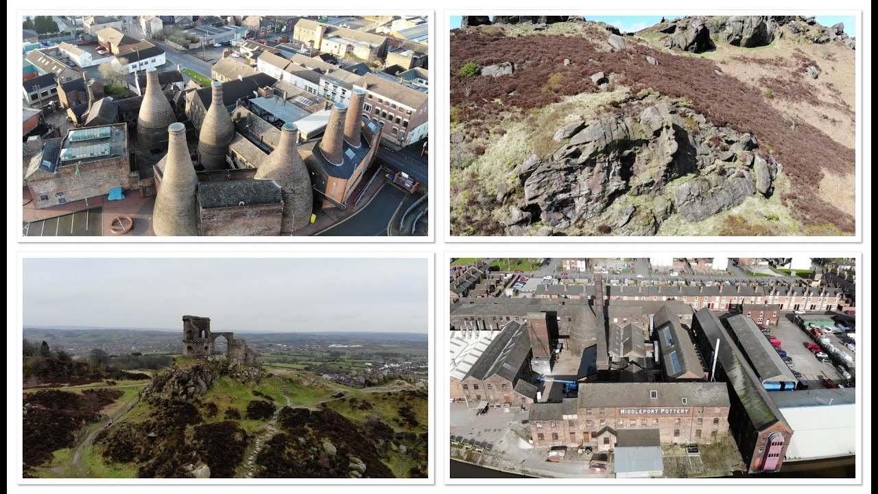 Stoke-on-Trent from the Sky