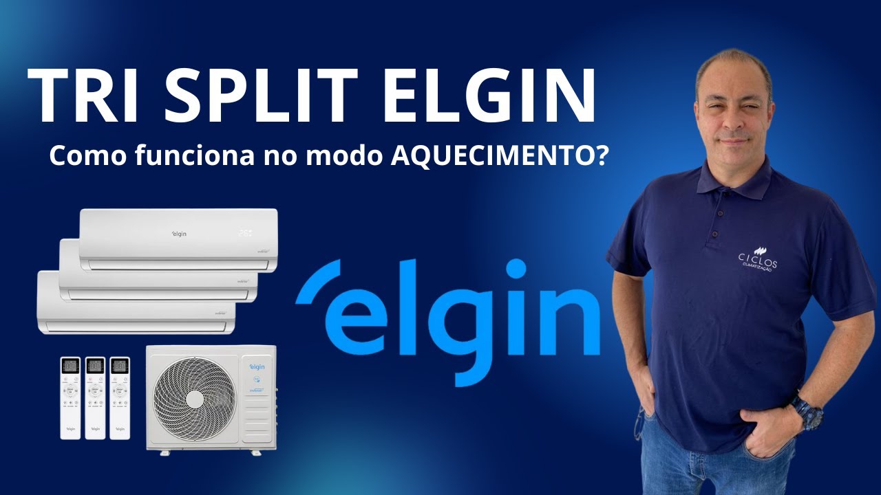 TRI SPLIT ELGIN 🔥 Como funciona no modo AQUECIMENTO?