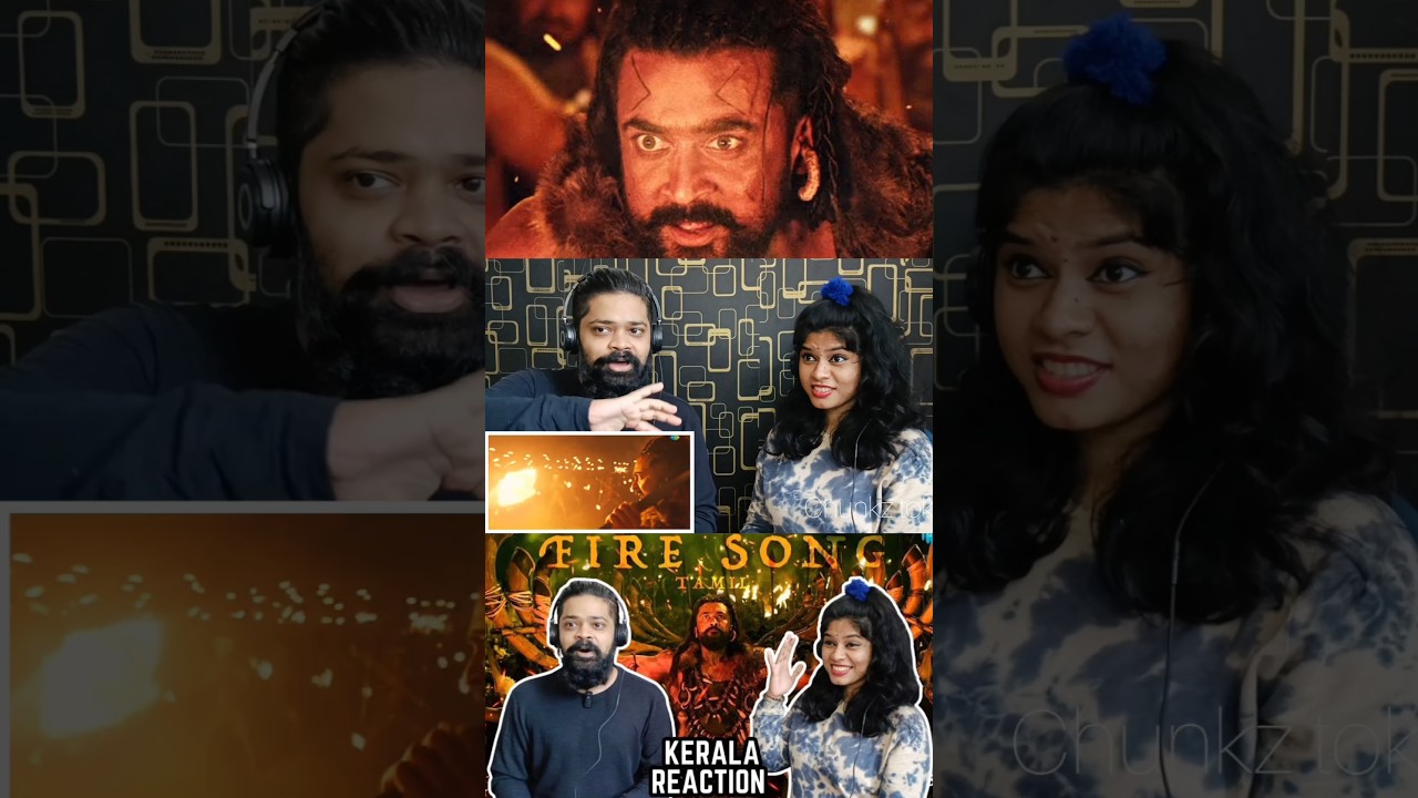 Fire Song (Tamil) - Lyrical REACTION | Kanguva | Suriya | DSP | Full Video @chunkztok