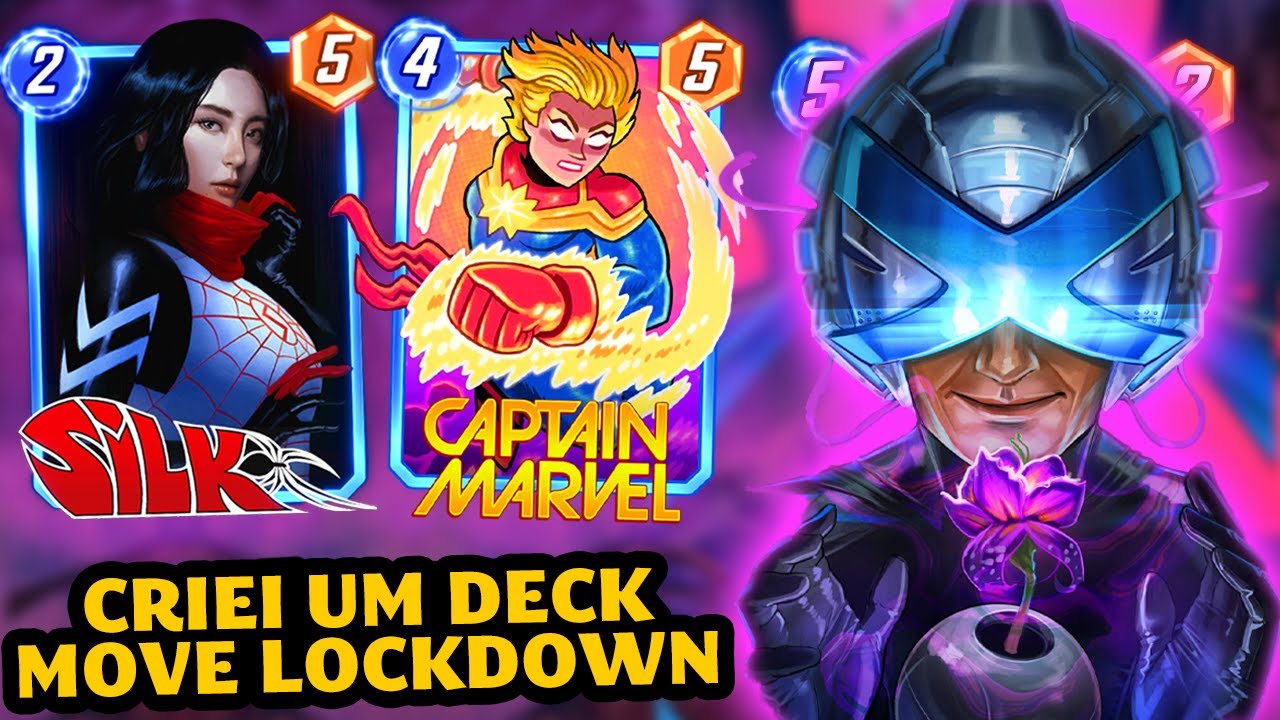 O PROFESSOR X FICOU INCRÍVEL NO DECK DE MOVIMENTO LOCKDOWN |Marvel Snap|