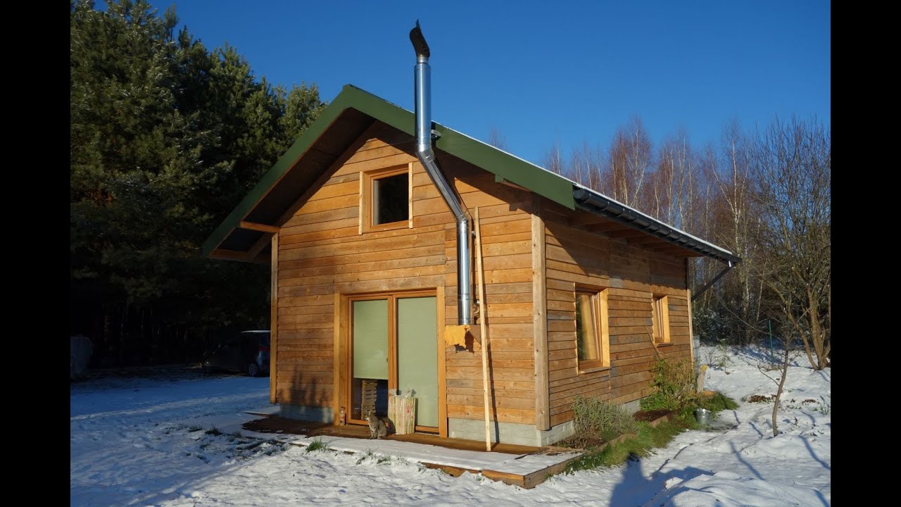 Domek 35m2 ogrzewanie kozą - drugi sezon