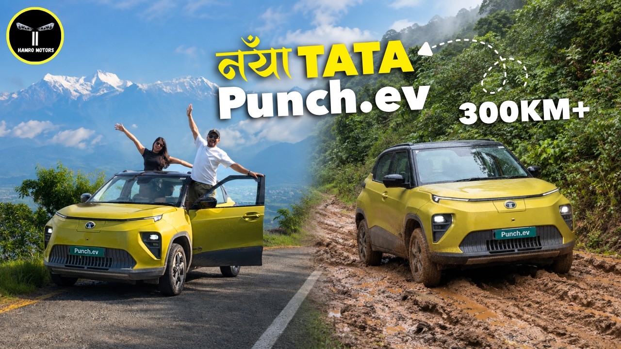 We did crazy Off-roading with the New TATA Punch EV| 650KM+ Drive
