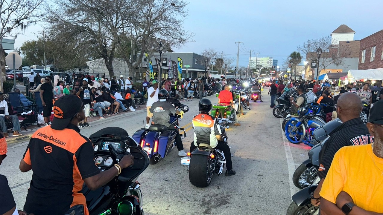 Последний день на Daytona Bike Week был просто сумасшедшим.
