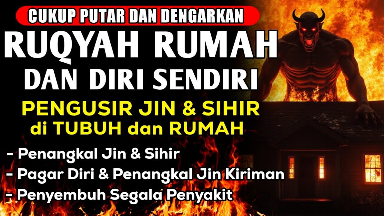 REAKSI JIN MENGEJUTKAN! RUQYAH PENANGKAL JIN DAN SETAN PALING MUSTAJAB