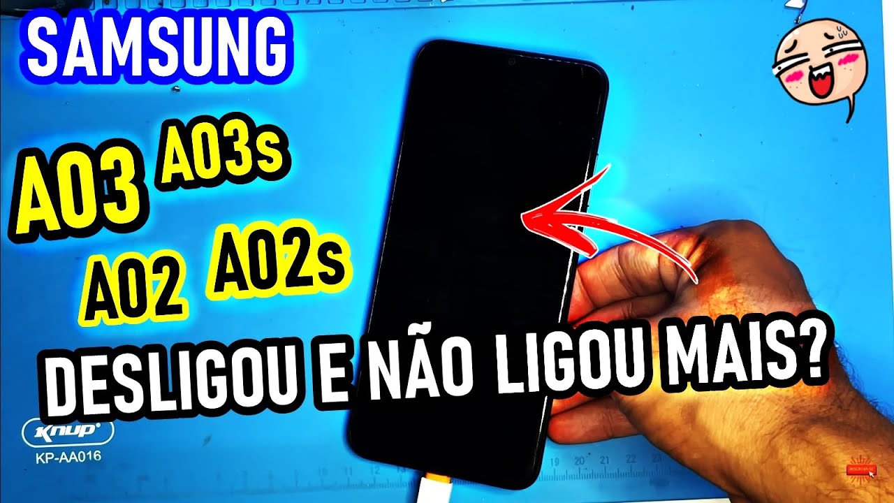 SAMSUNG A03, A03s, A02, A02s DESLIGOU E N&Atilde;O LIGA MAIS? Tente isso antes de levar no t&eacute;cnico! A32s