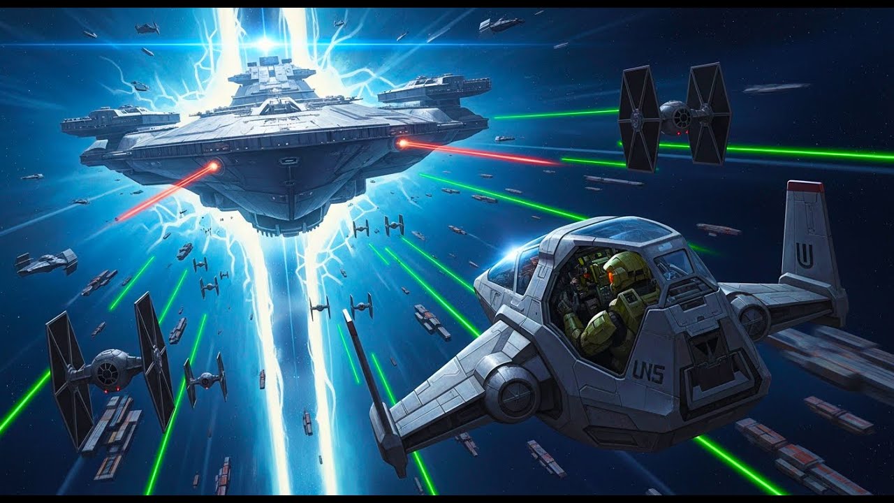 What If the UNSC Infinity and Master Chief Entered the Star Wars Galaxy?